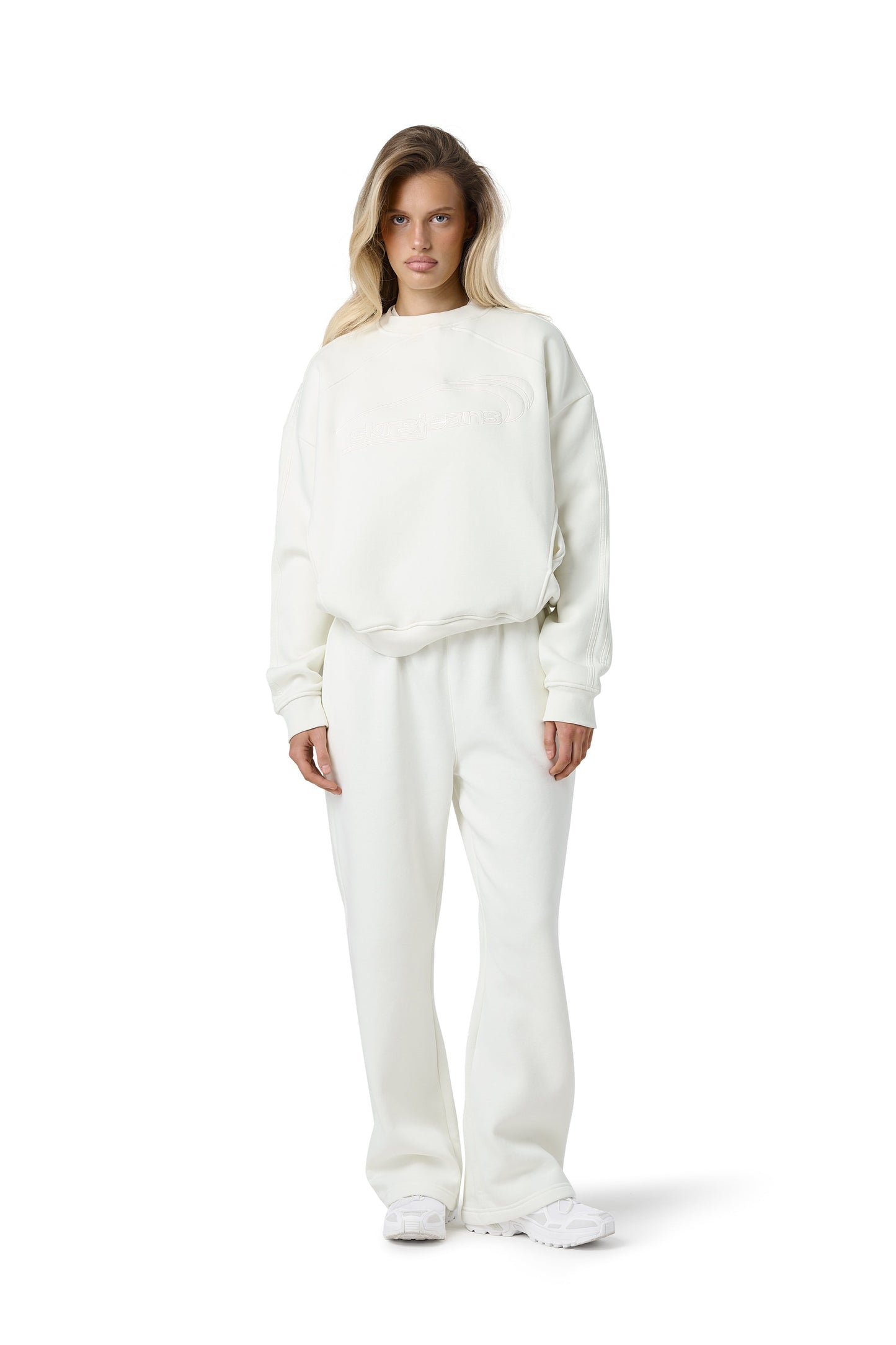 Series Wide Leg Sweatpants in Balm
