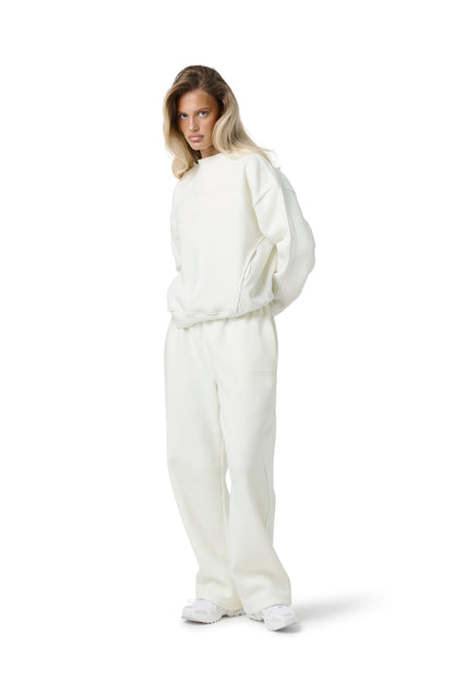 Series Wide Leg Sweatpants in Balm