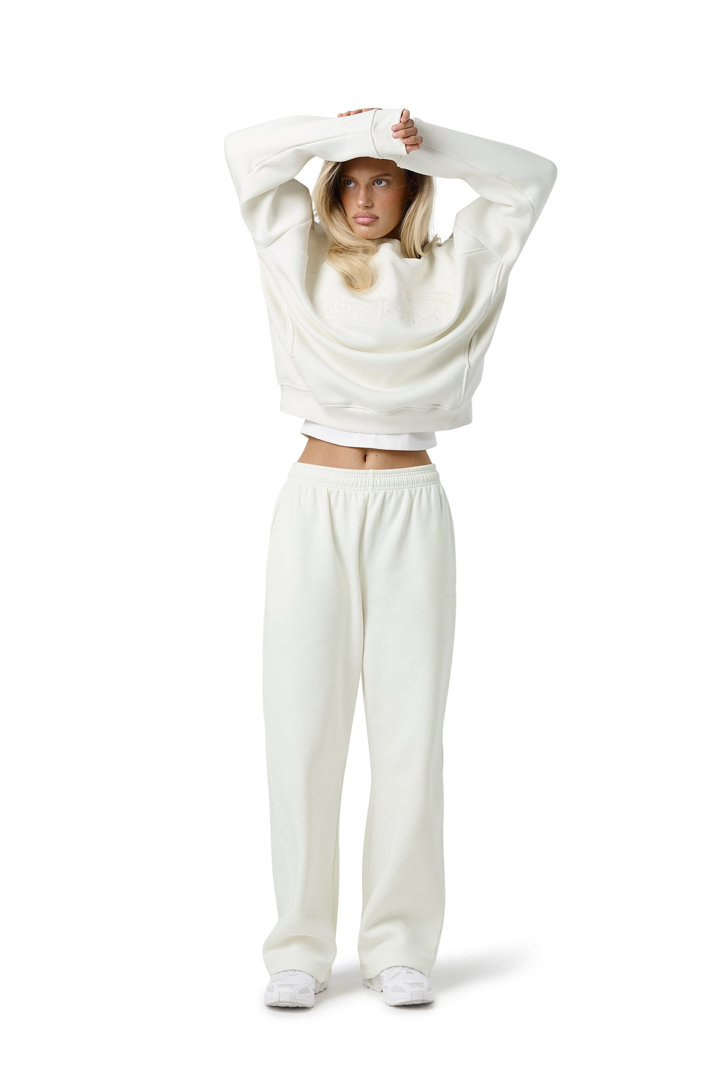 Series Wide Leg Sweatpants in Balm