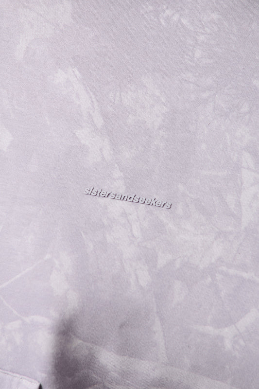 Twiggy Shrunken Hoodie in Lilac