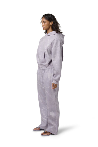 Twiggy Shrunken Hoodie in Lilac