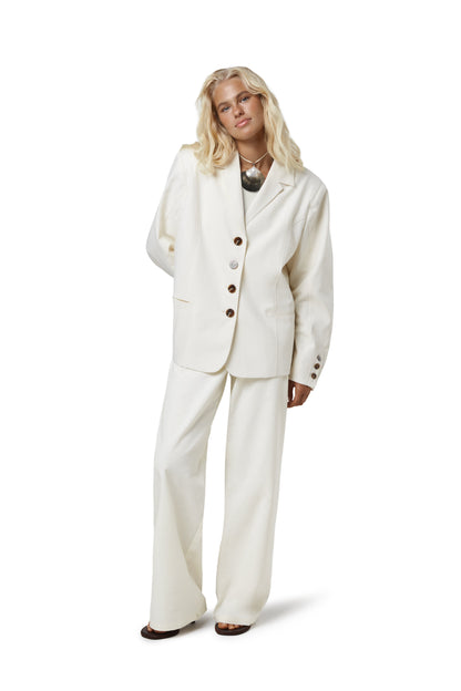 Frankie Linen Blazer in Natural
