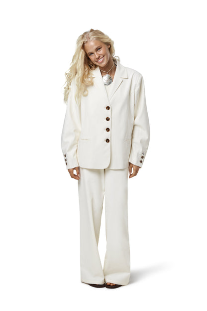 Frankie Linen Blazer in Natural