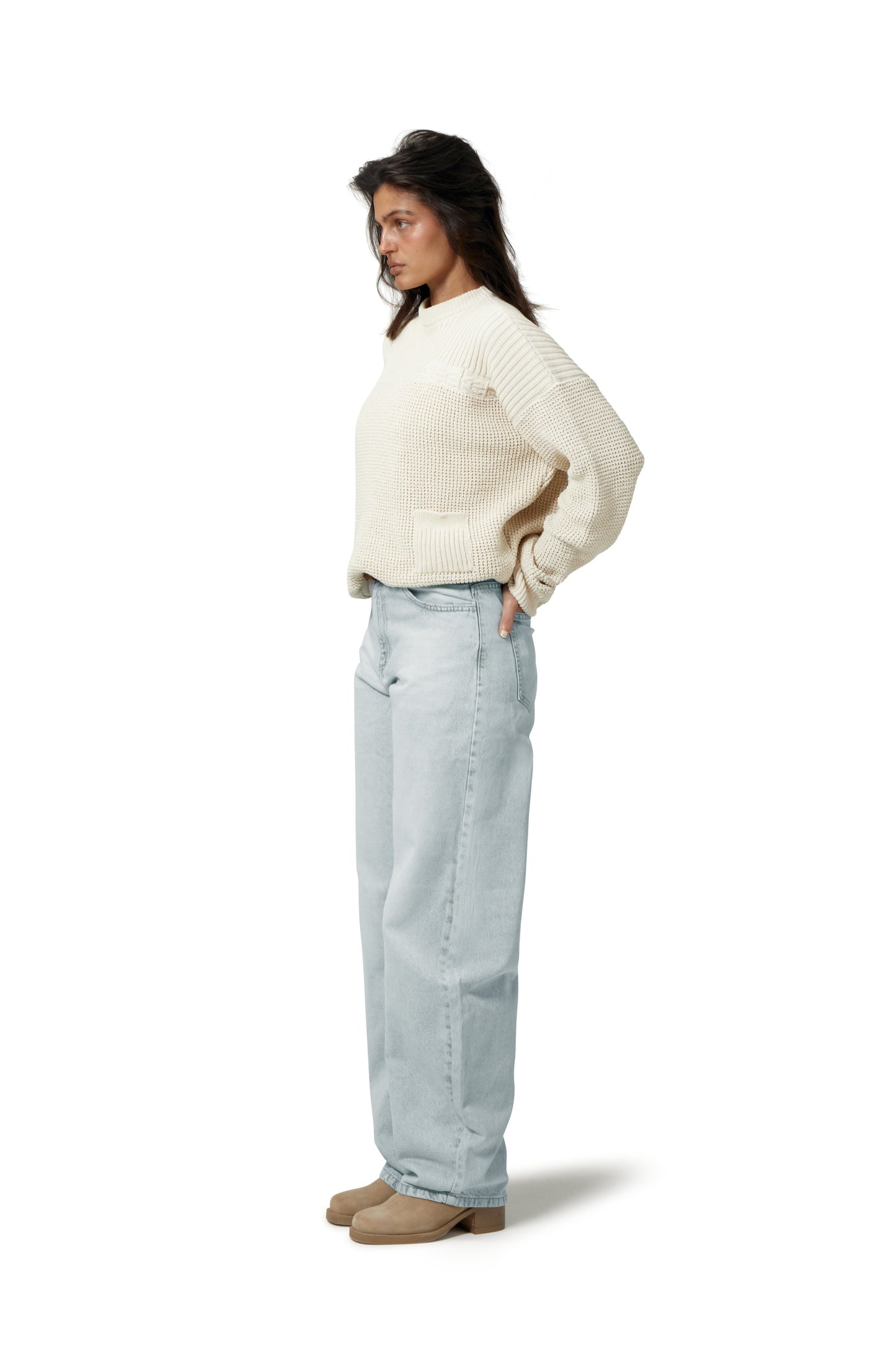Walter Waffle Knit Sweater