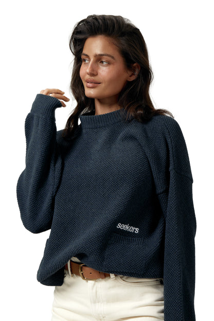 Jeanie Pocket Knit Sweater