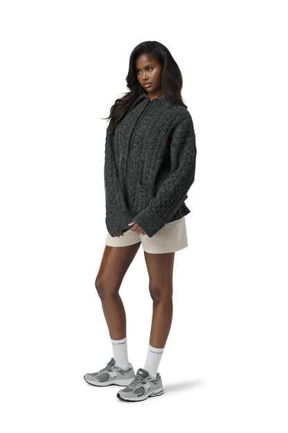 Barn Boxy Zip Knit Jacket