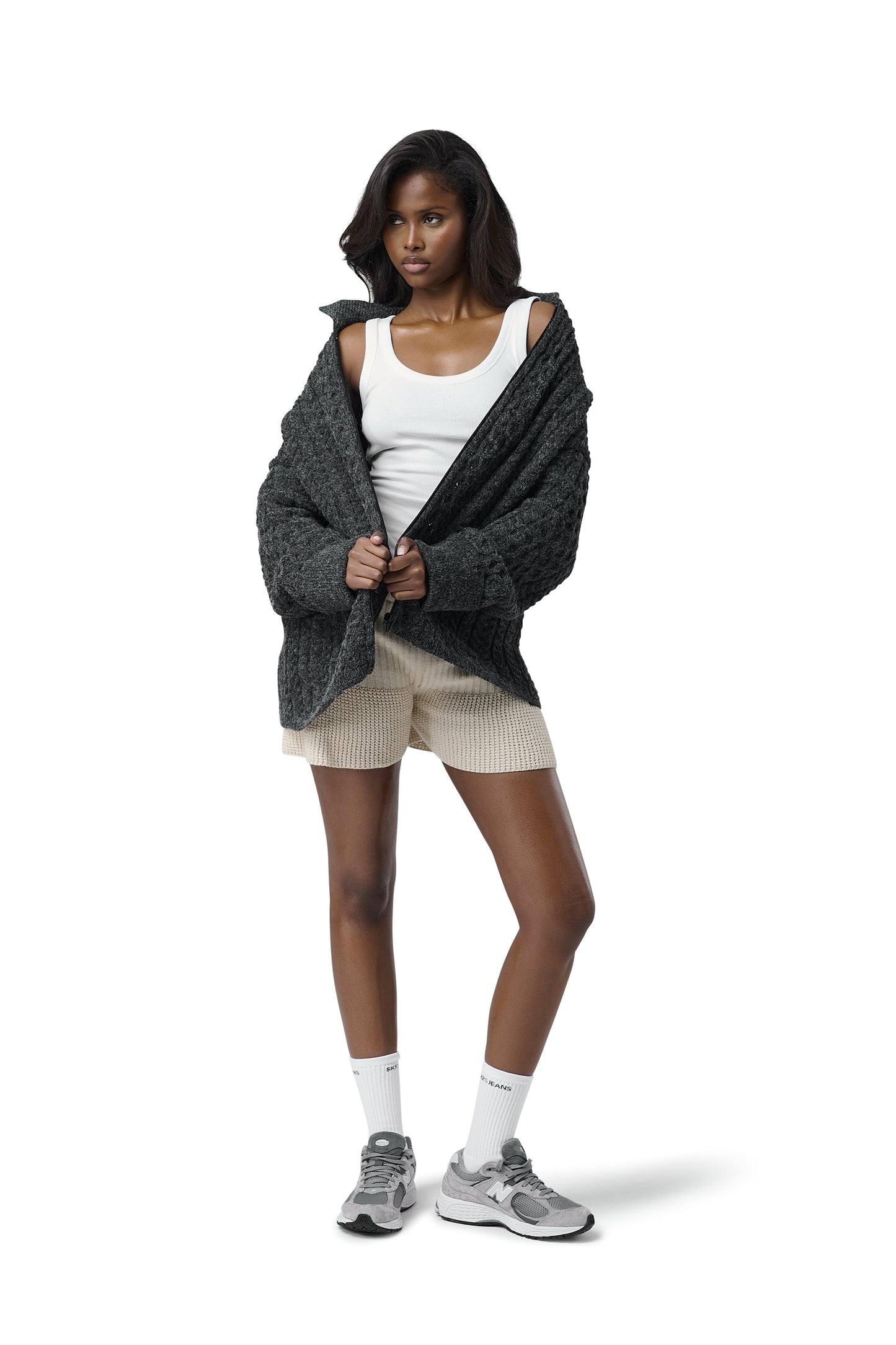 Barn Boxy Zip Knit Jacket