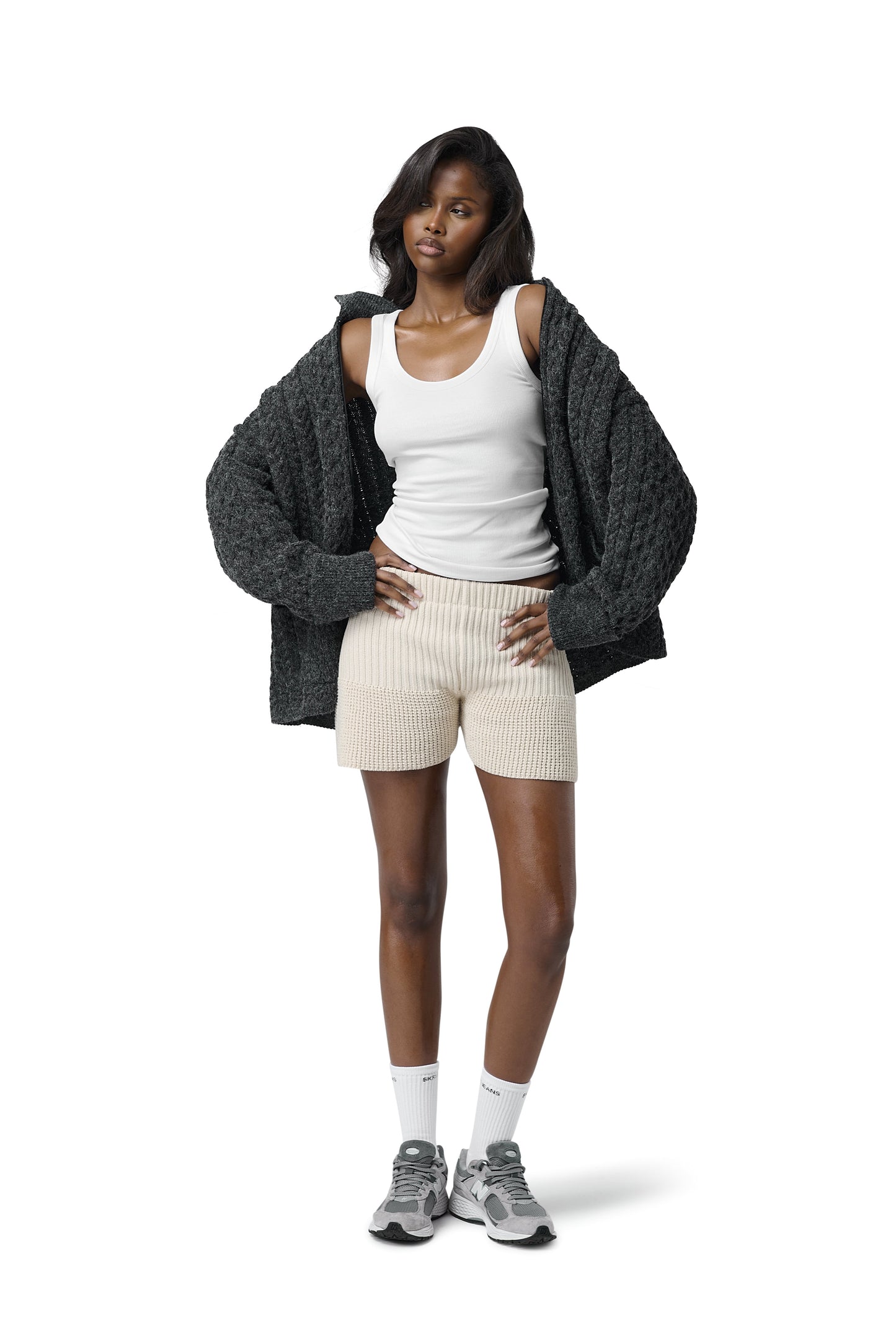 Barn Boxy Zip Knit Jacket