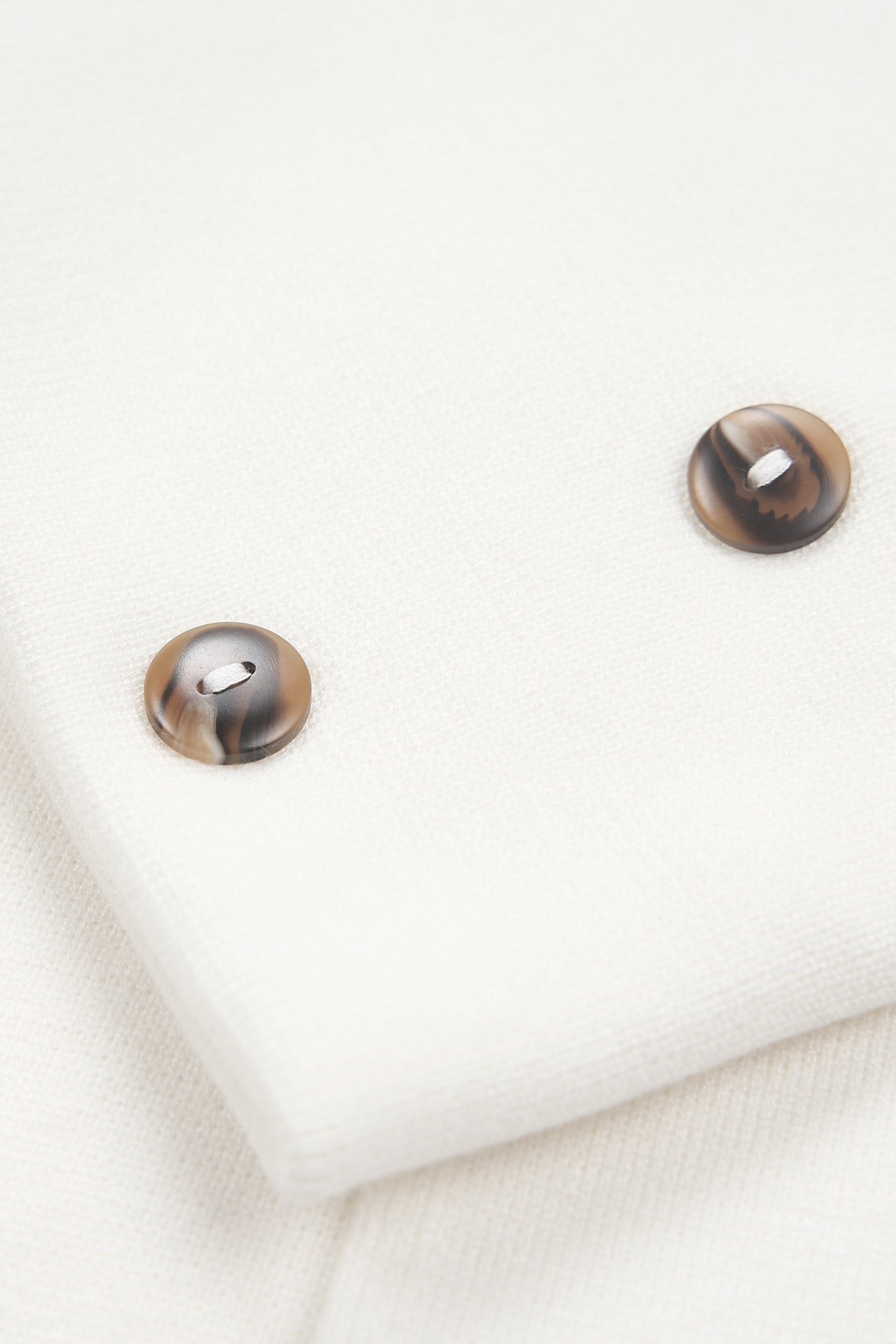 Posie Double Breast Cardigan in Cream