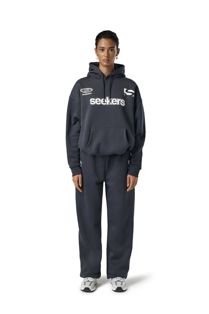 Seekers Motif Hoodie in Skipper