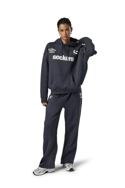 Seekers Motif Hoodie in Skipper